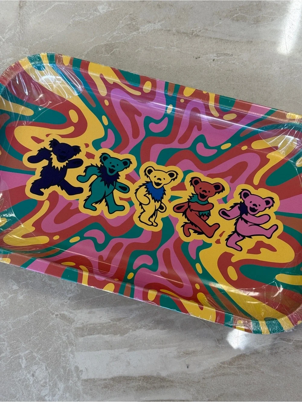 Blazy Susan vibrant multicolor